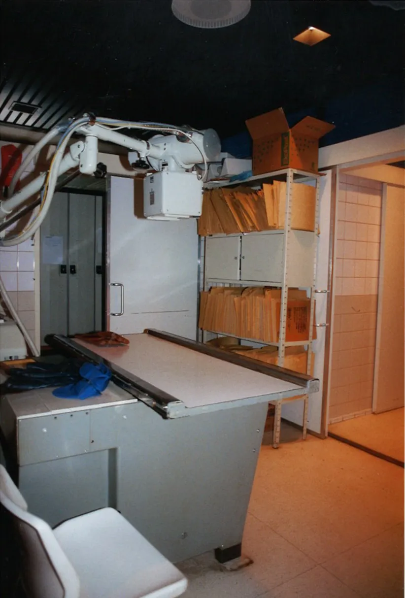 vanhan Haumaun röntgenlaite