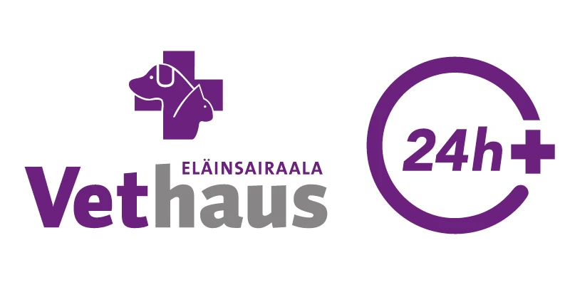 Eläinsairaala Vethausin logo. 